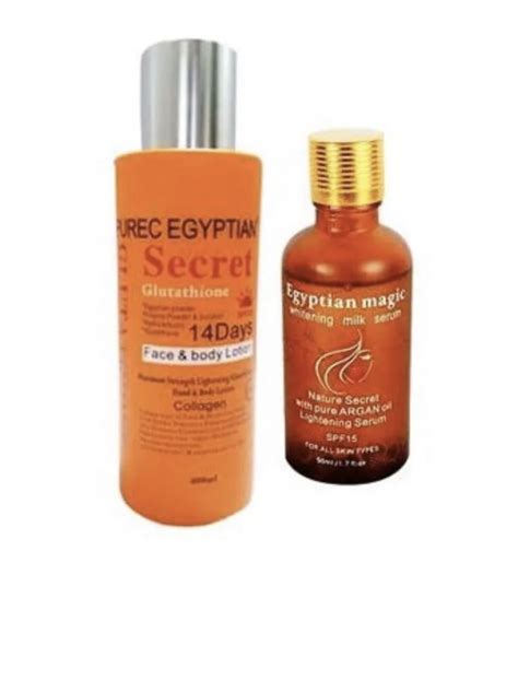 Unveiling the Power of Pure Egyptian Magic Whitening Serum: Before and After Transformation